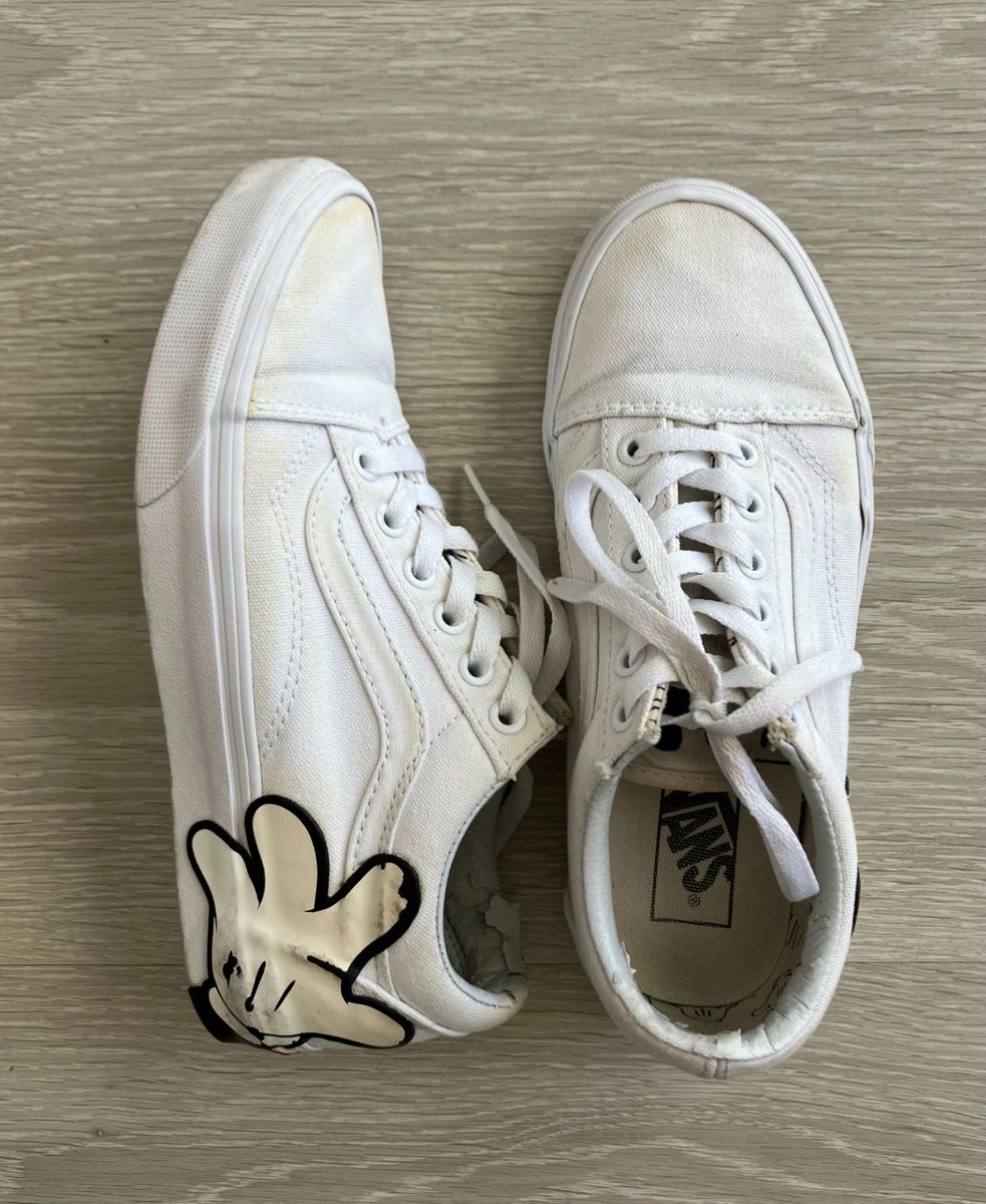 Sneakers Vans Tenis Mickey Tênis Vans Branco Do Mickey Disney