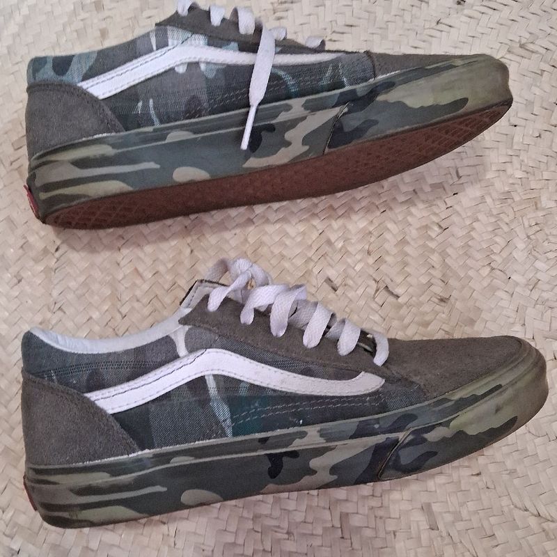 Zapatos cheap vans camuflados