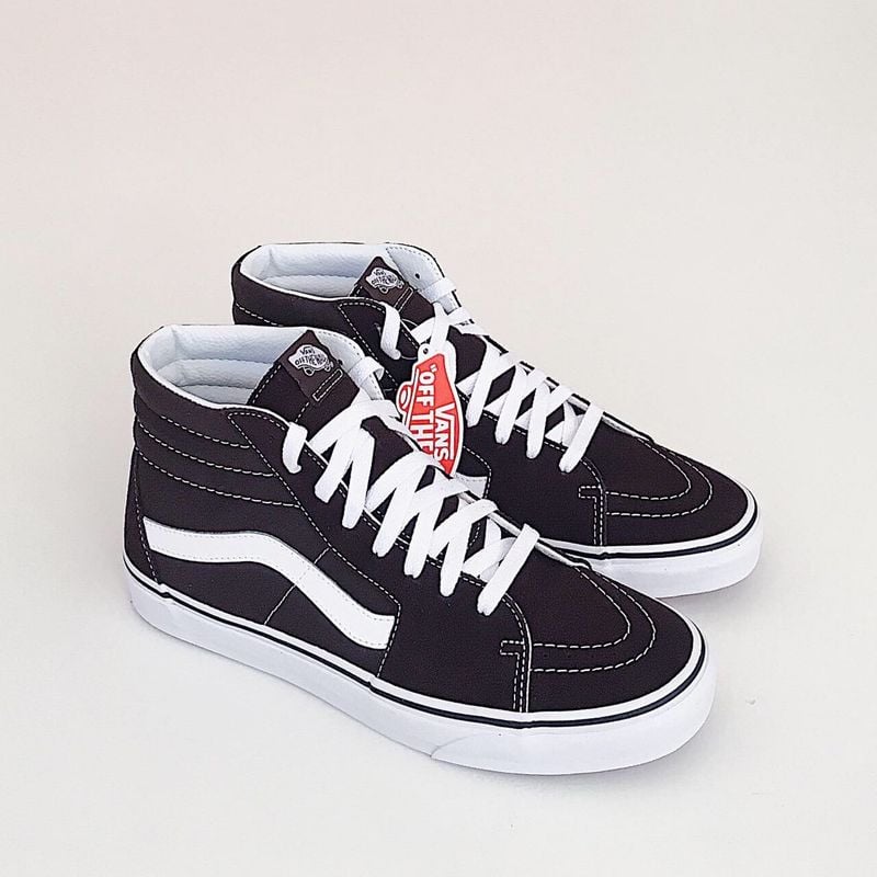 Tênis Vans Cano Alto Sk8-Hi All Star Corta Vento Mochila Jeans