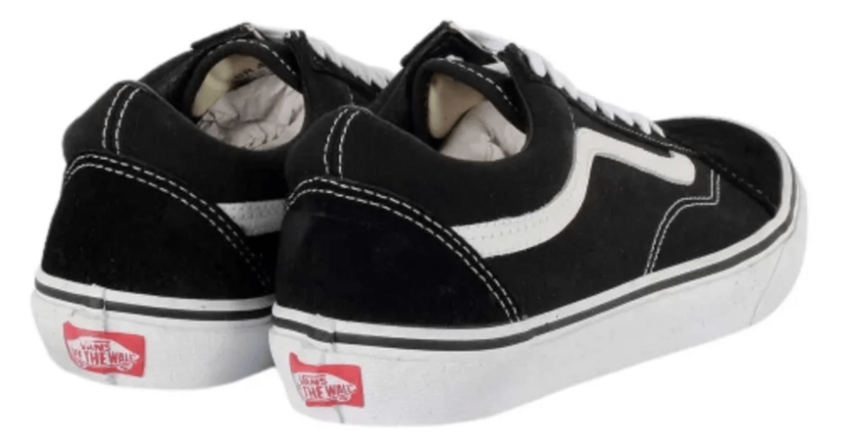 vans cano baixo