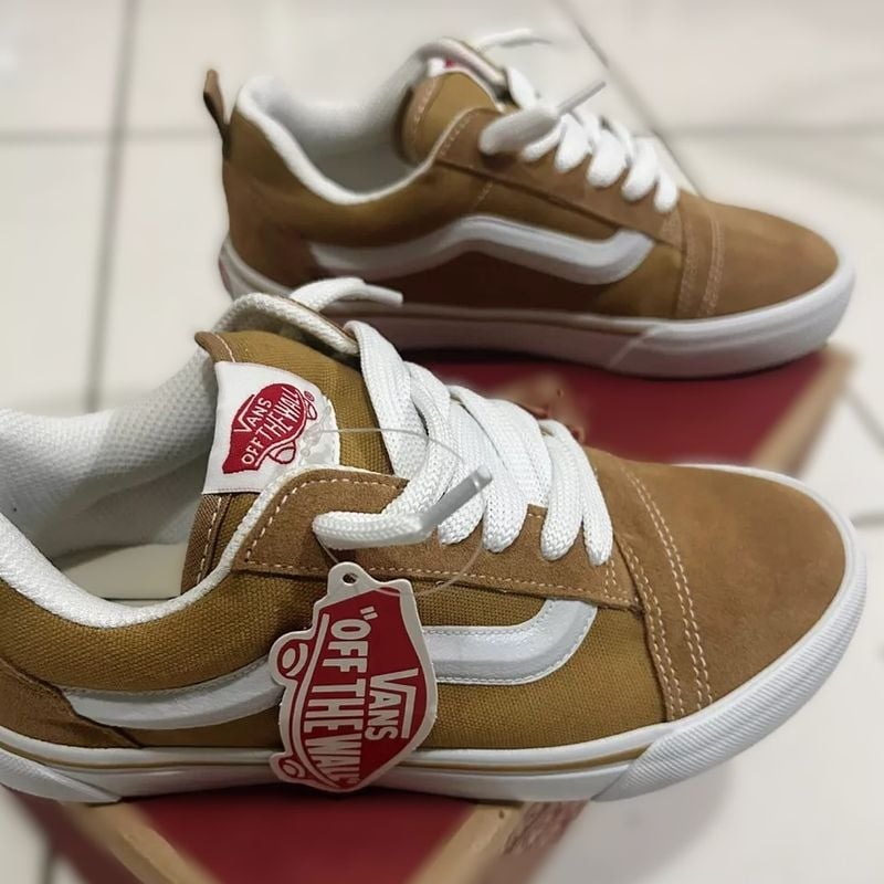 Tenis Vans Caramelo Knu Skool Caramelo Lindo Tênis Masculino Vans Nunca  Usado 105389379 enjoei