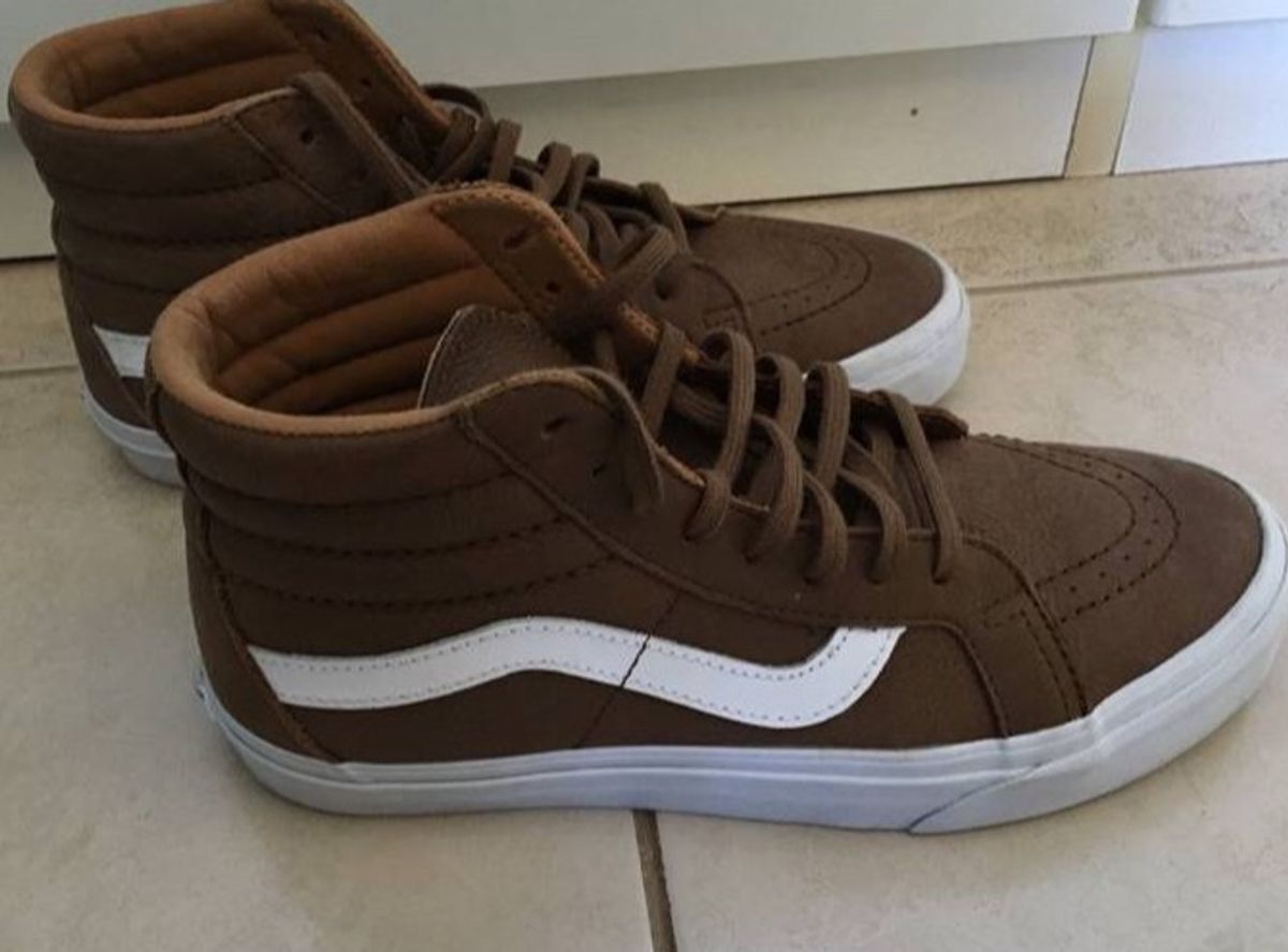 tenis vans caramelo feminino