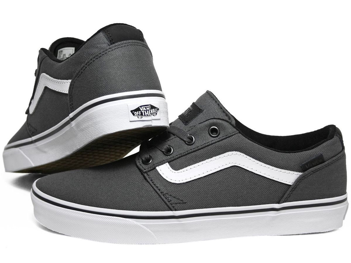 tenis vans chapman stripe preto