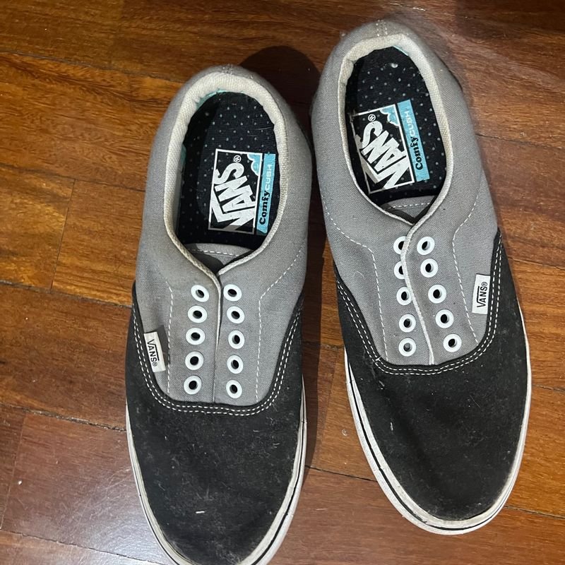 Vans Cinza & Rosa | Tênis Feminino Vans Nunca Usado 2281890 | enjoei