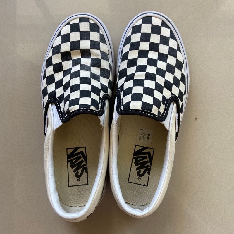 Vans on sale classic quadriculado