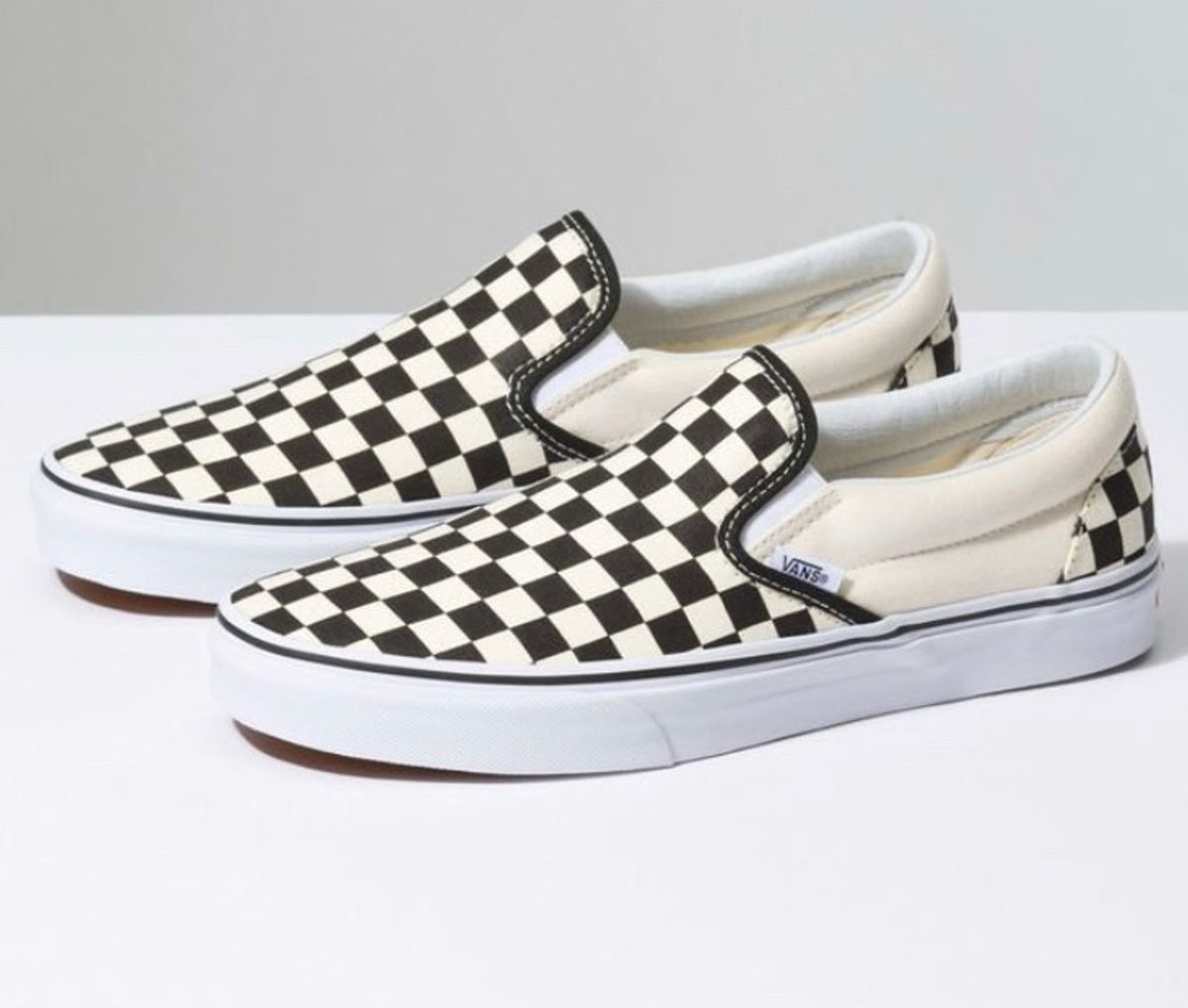 T nis Vans  Classic Slip  on Xadrez T nis Feminino Vans  