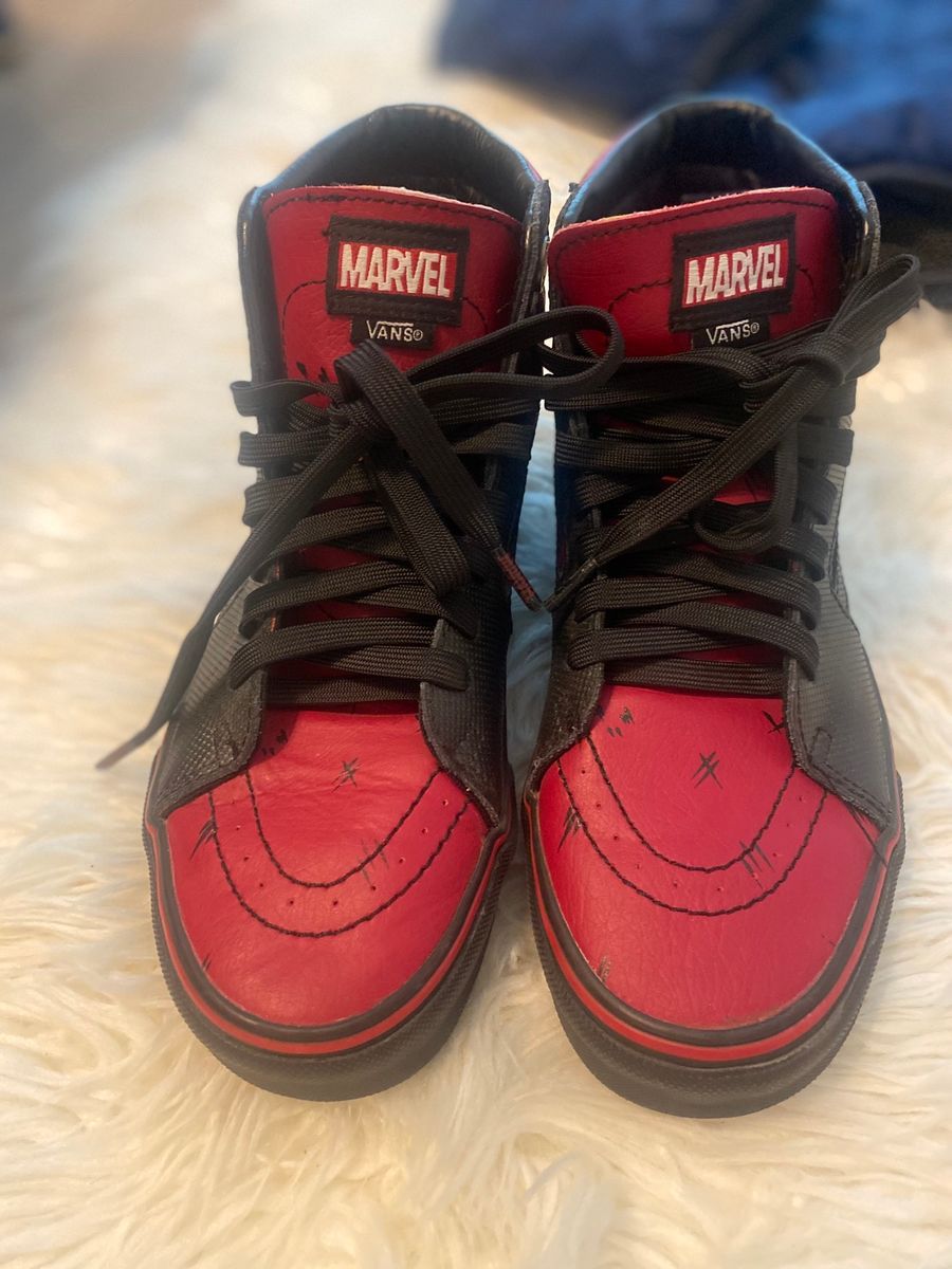 Vans best sale coleção marvel