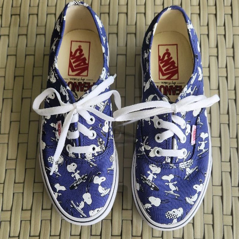 Vans peanuts azul new arrivals