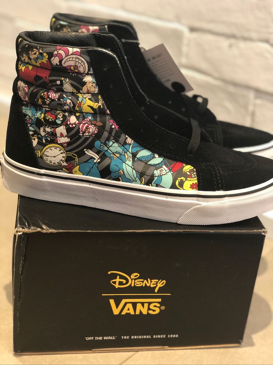 vans alice no pais das maravilhas