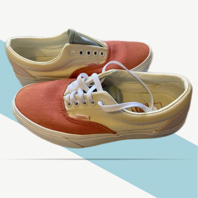 Tênis Vans Colorido Tamanho 37/38 Br Tênis Feminino Vans Usado  90578712 enjoei