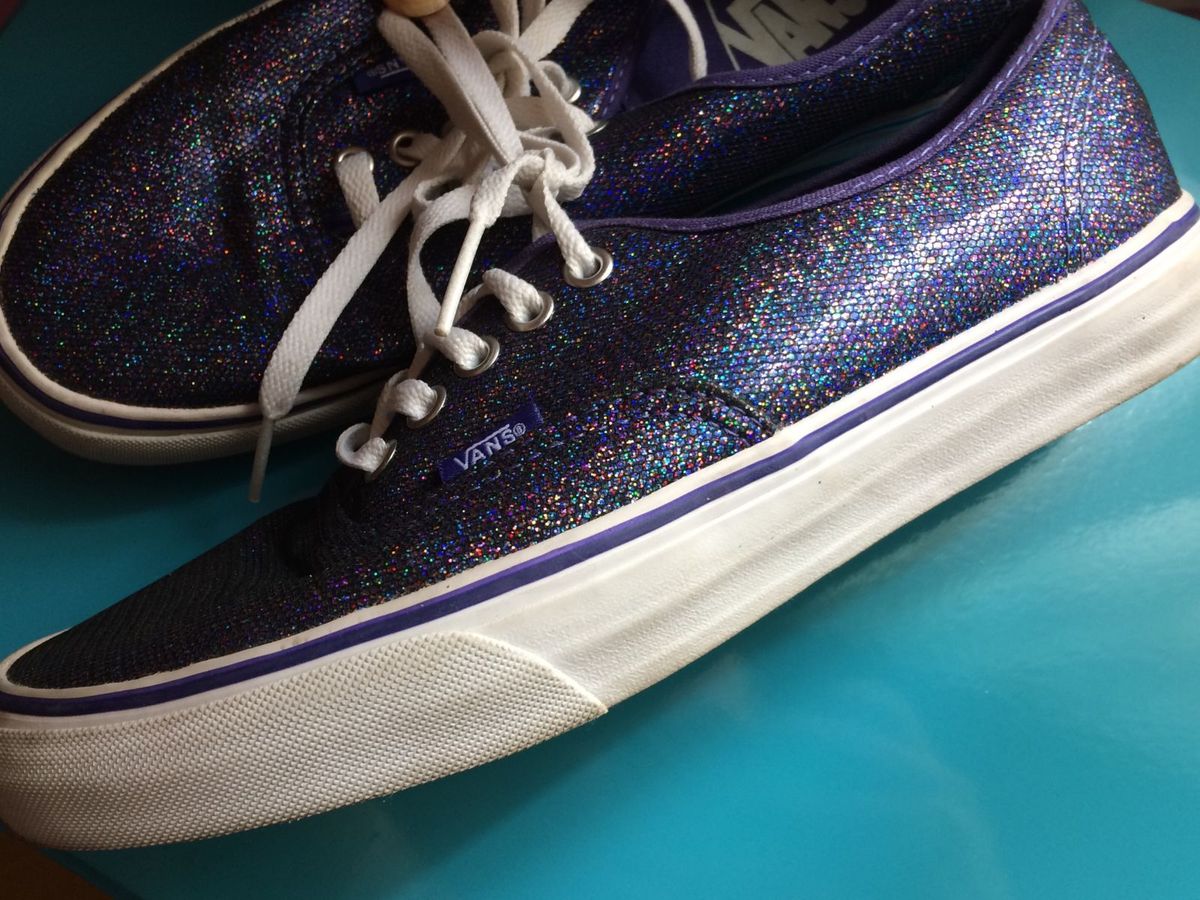 tenis vans glitter