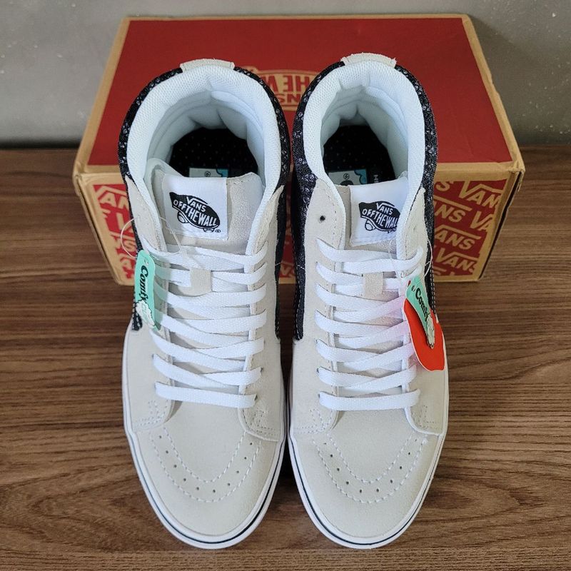 Tênis Vans Comfycush Sk8-Hi Zebra Feminino Tênis Feminino Vans