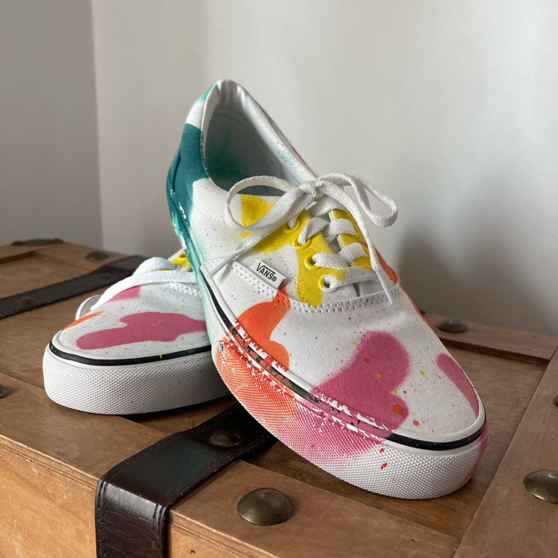 Tênis Vans Customizado Exclusivo | Tênis Feminino Vans Nunca Usado 71715220  | enjoei