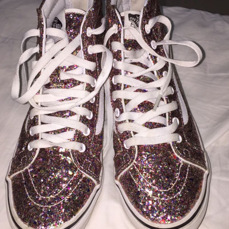 Tenis vans hot sale de glitter