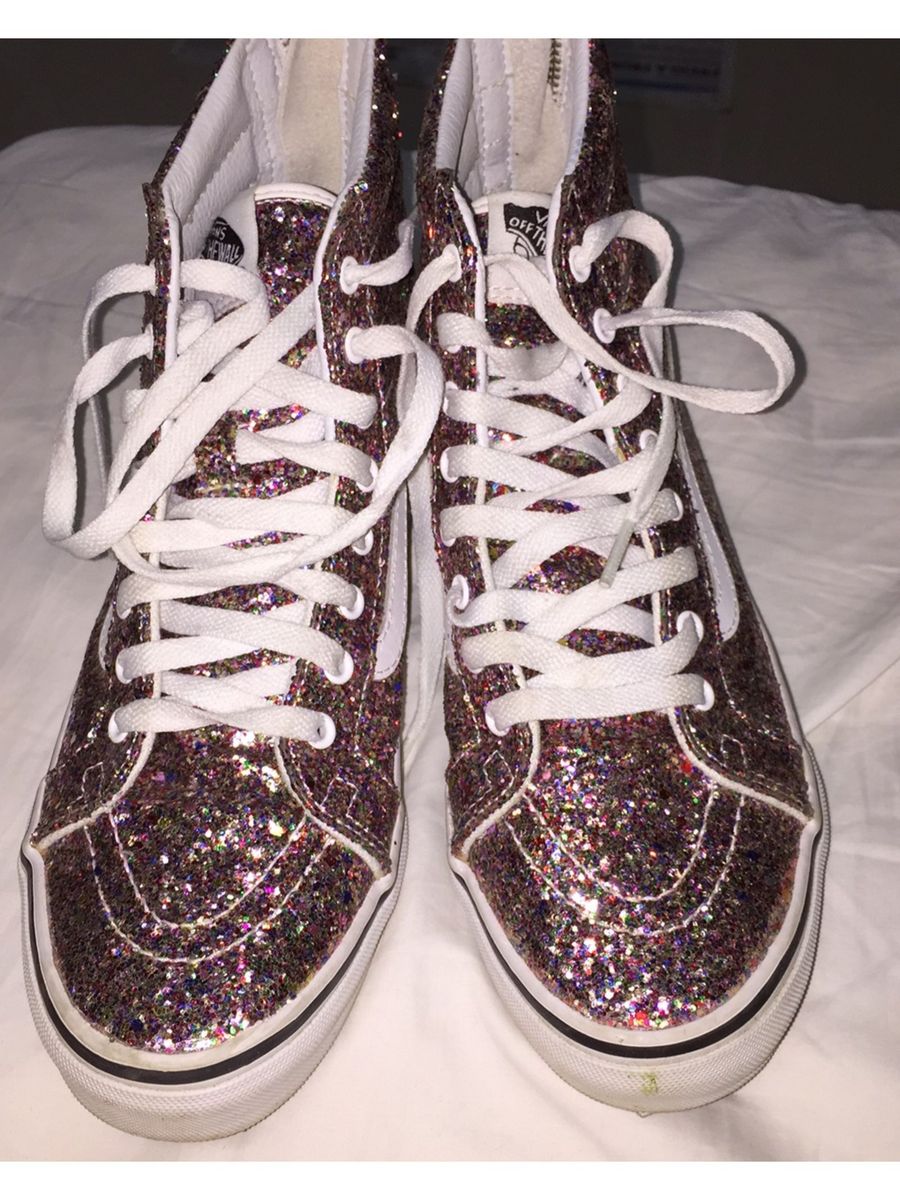 tenis vans cano alto rosa