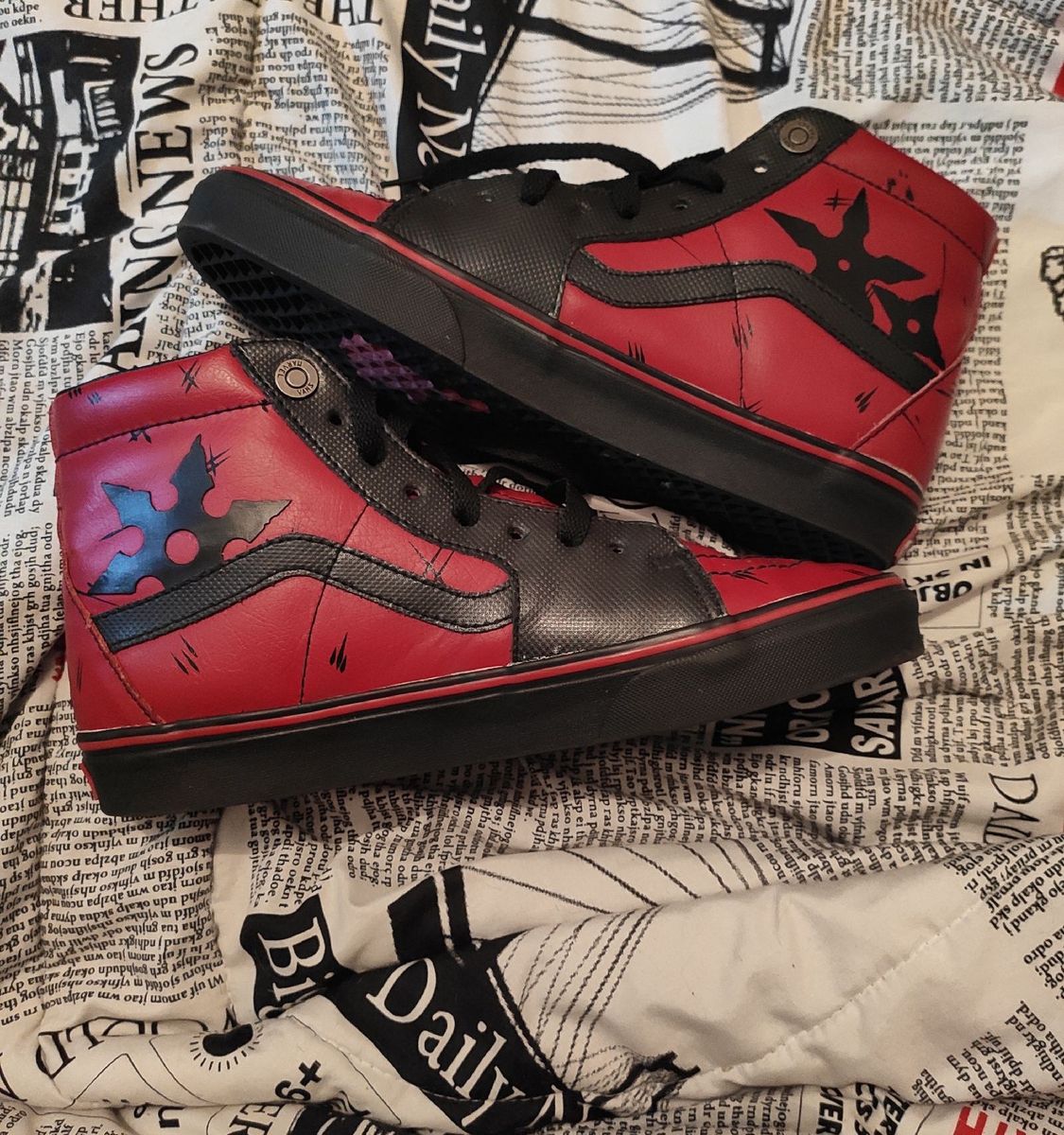 tenis vans deadpool