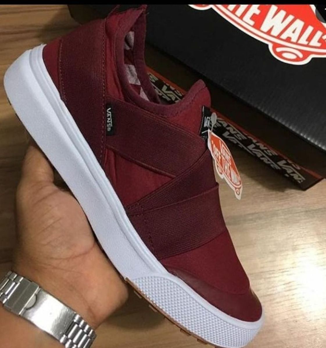 tenis vans elastico