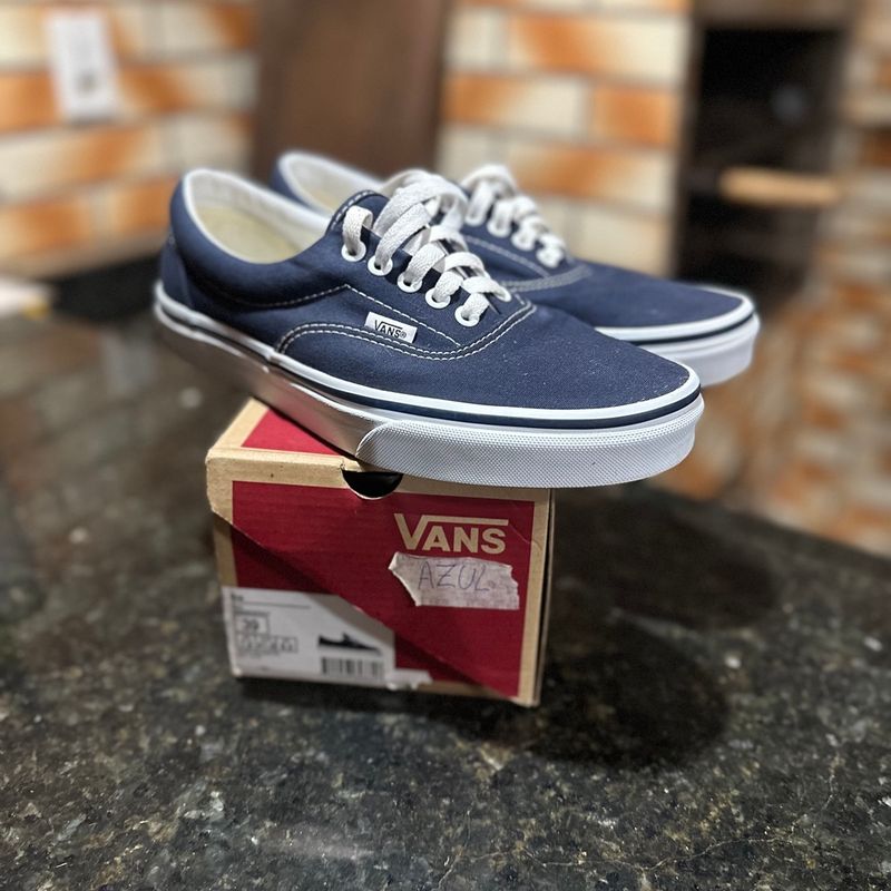 Vans era outlet azul