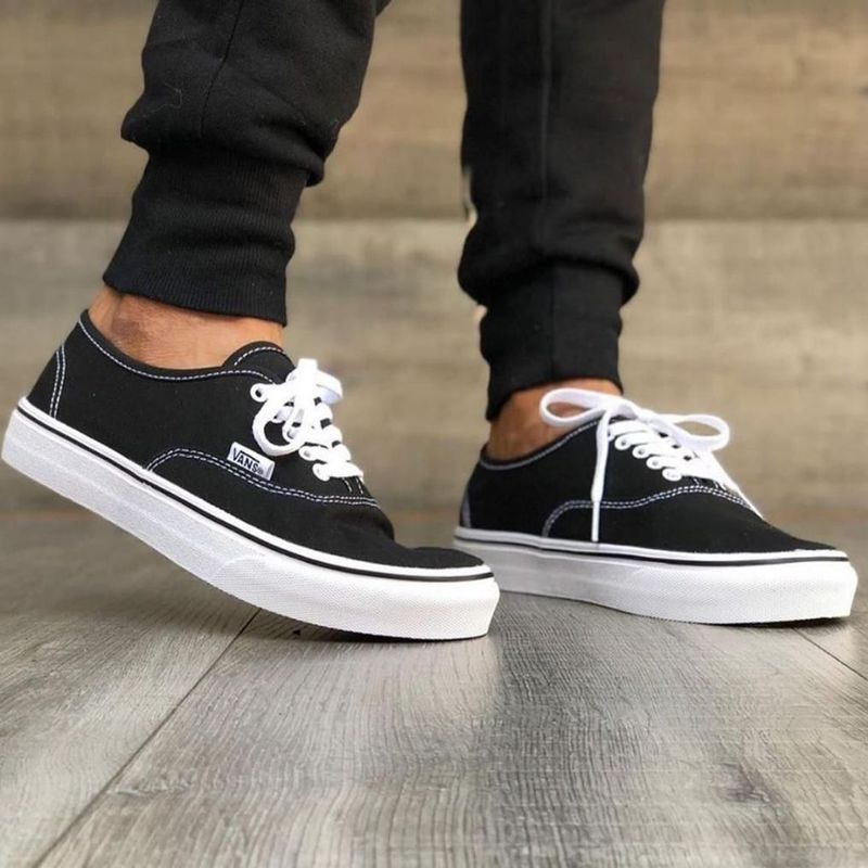 Tenis vans store preto feminino barato