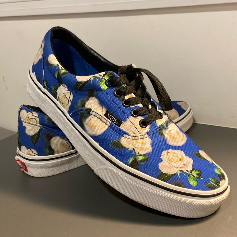 Tenis vans floral store masculino