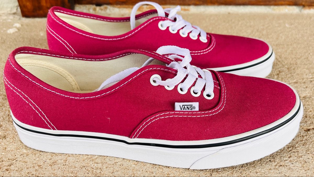 Vans hot sale rosa escuro