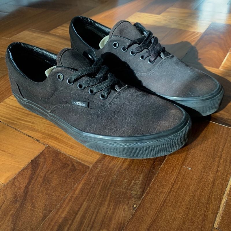 Sapato best sale preto vans