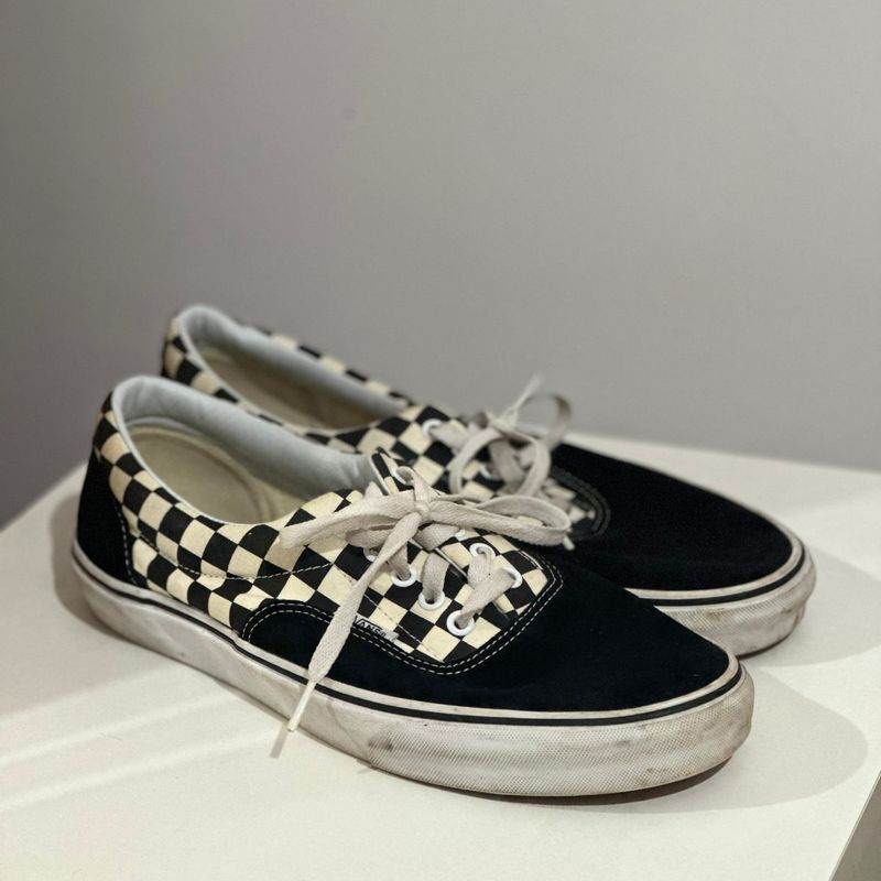 Tênis vans best sale authentic quadriculado