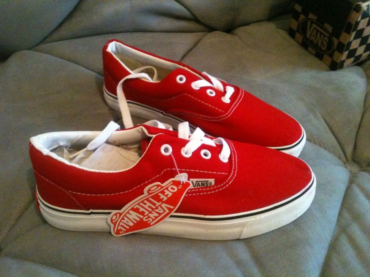 Tenis vans sale era vermelho