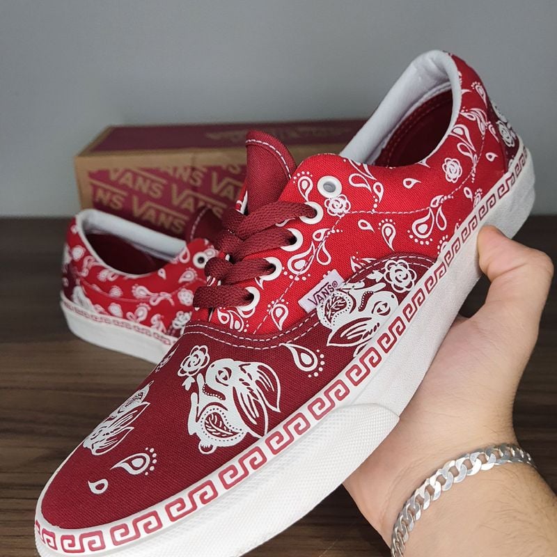 Tênis Vans Era Year Of The Rabbit Red | Tênis Masculino Vans