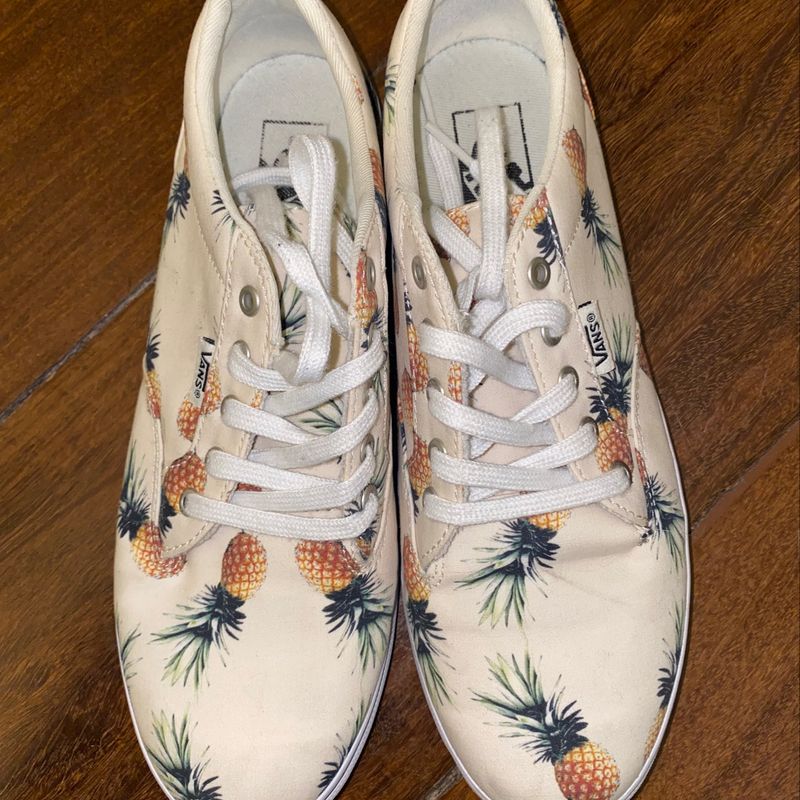 Tênis Vans Estampa de Abacaxi Tênis Feminino Vans Usado 84821793