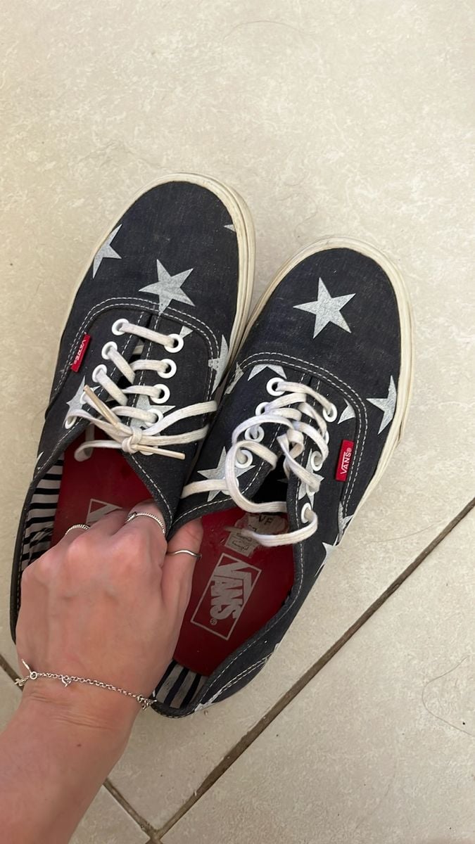 Tenis Vans Estrela Vans Usado 94162091 enjoei