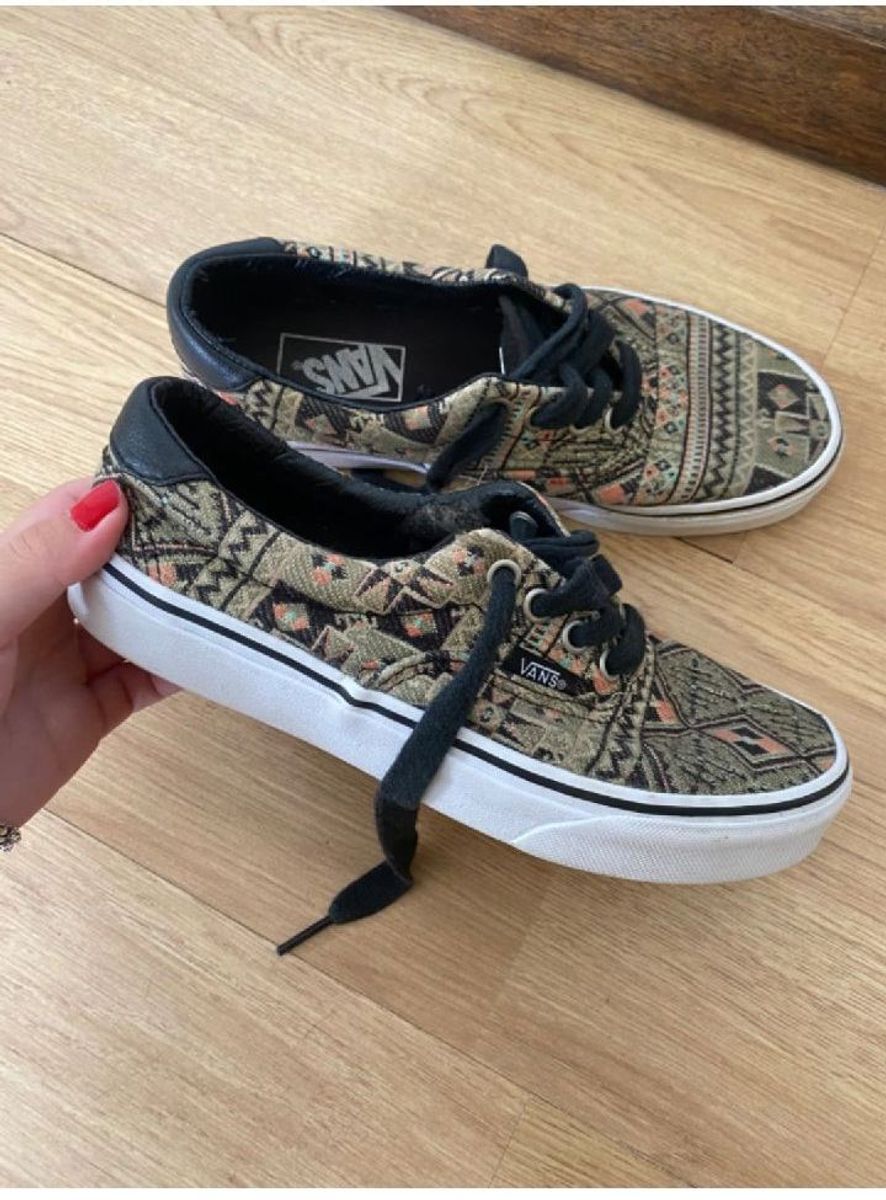 T nis Vans tnico T nis Feminino Vans Usado 85076878 enjoei