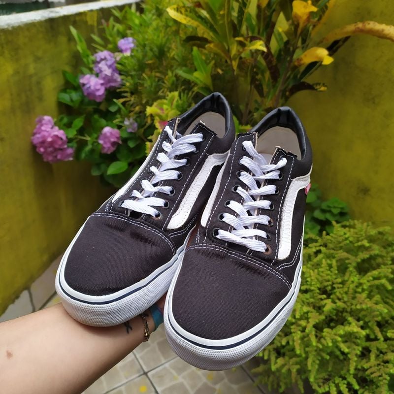 Tenis vans old skool falso sale