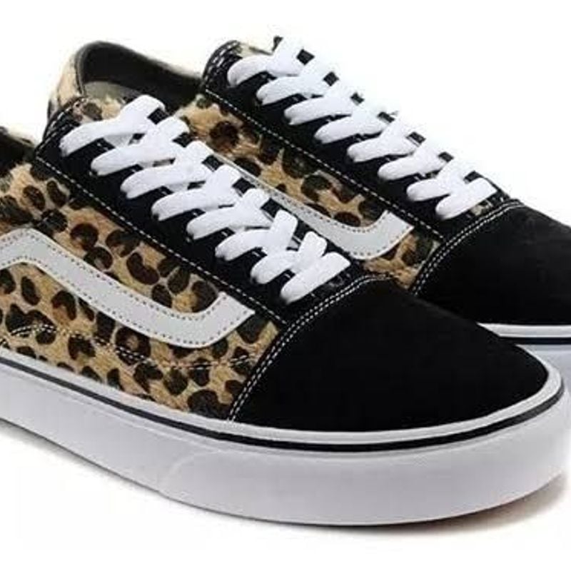 Tenis de best sale oncinha vans