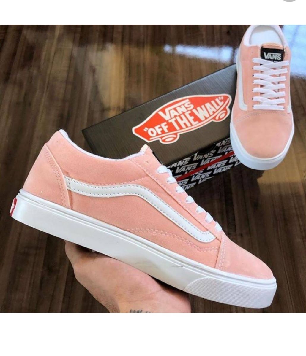 vans feminino nude