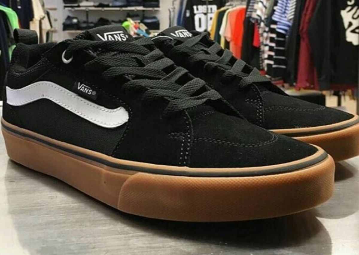 vans filmore black gum