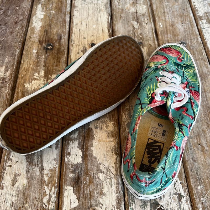 Tenis vans fashion flamingo