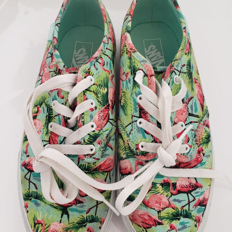 Tenis store vans flamingo