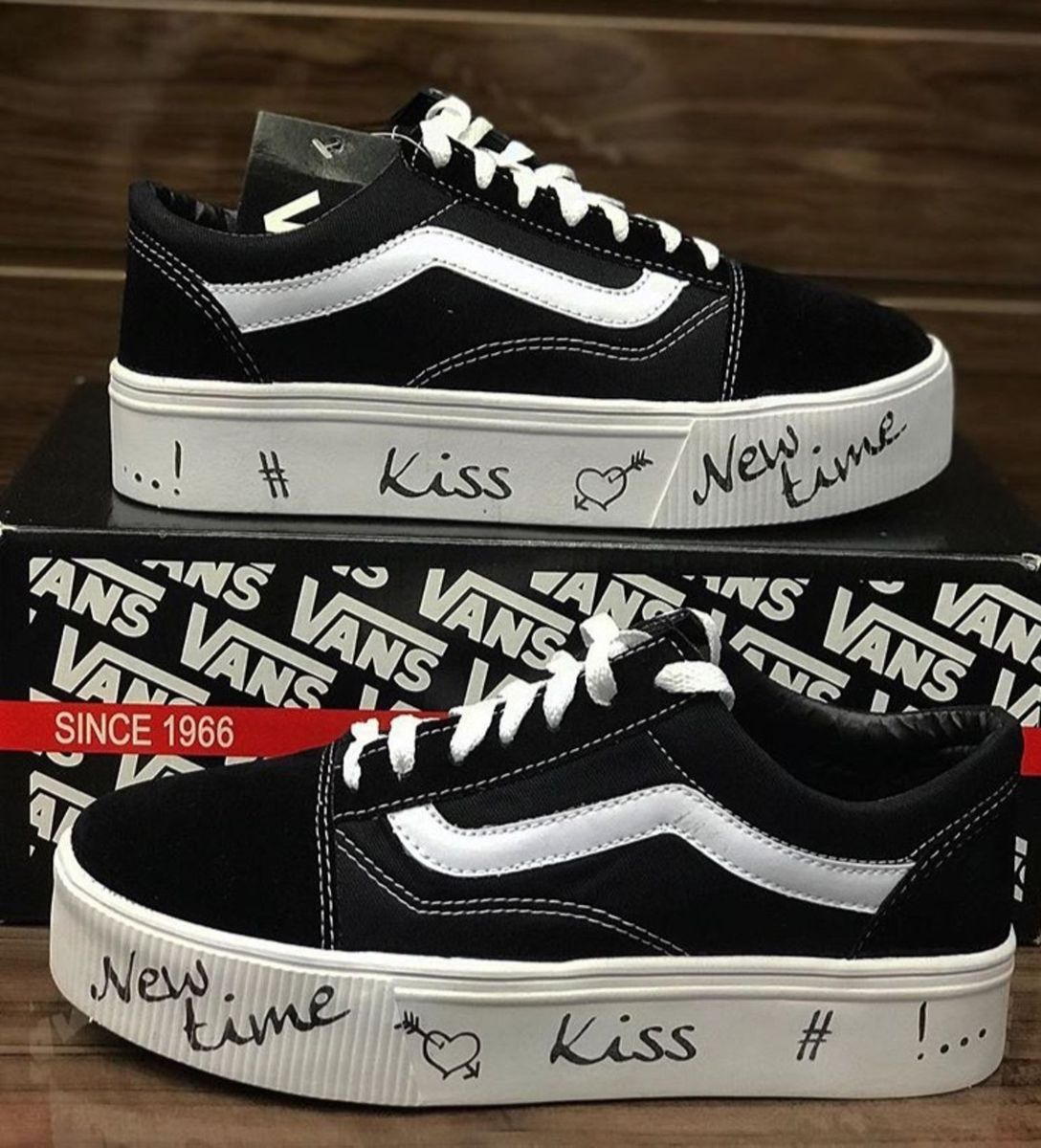 tenis vans kiss