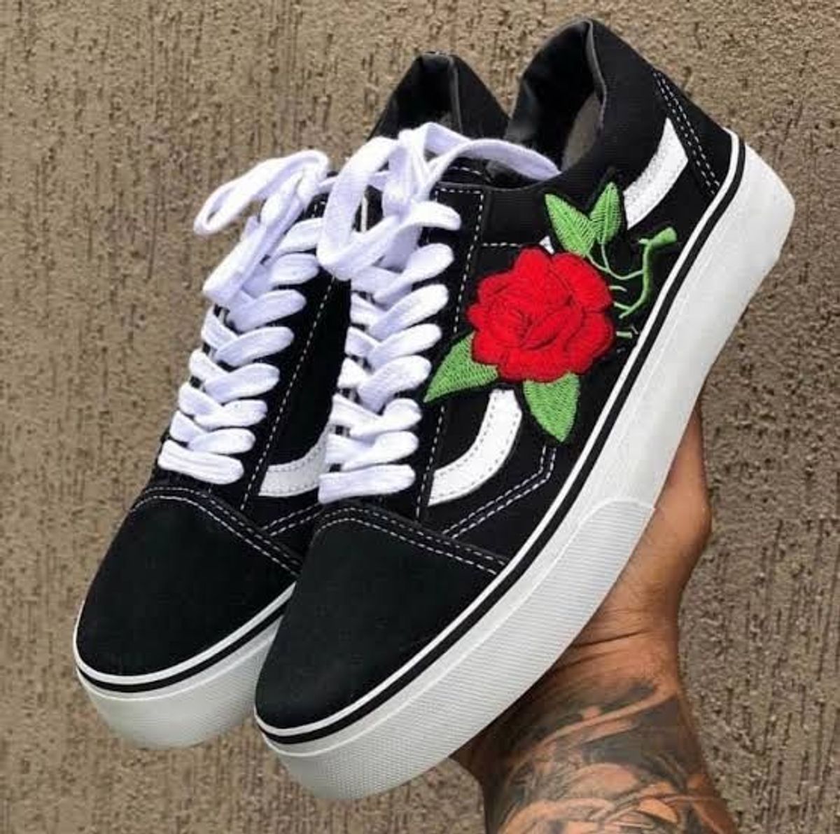 Tenis store vans flor