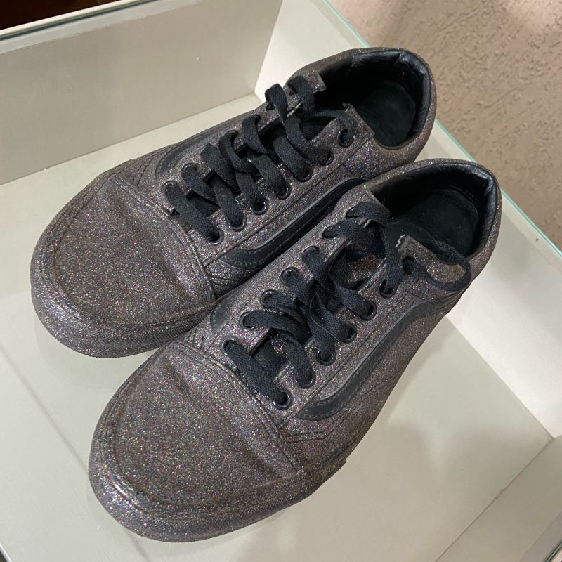 Vans glitter outlet 37