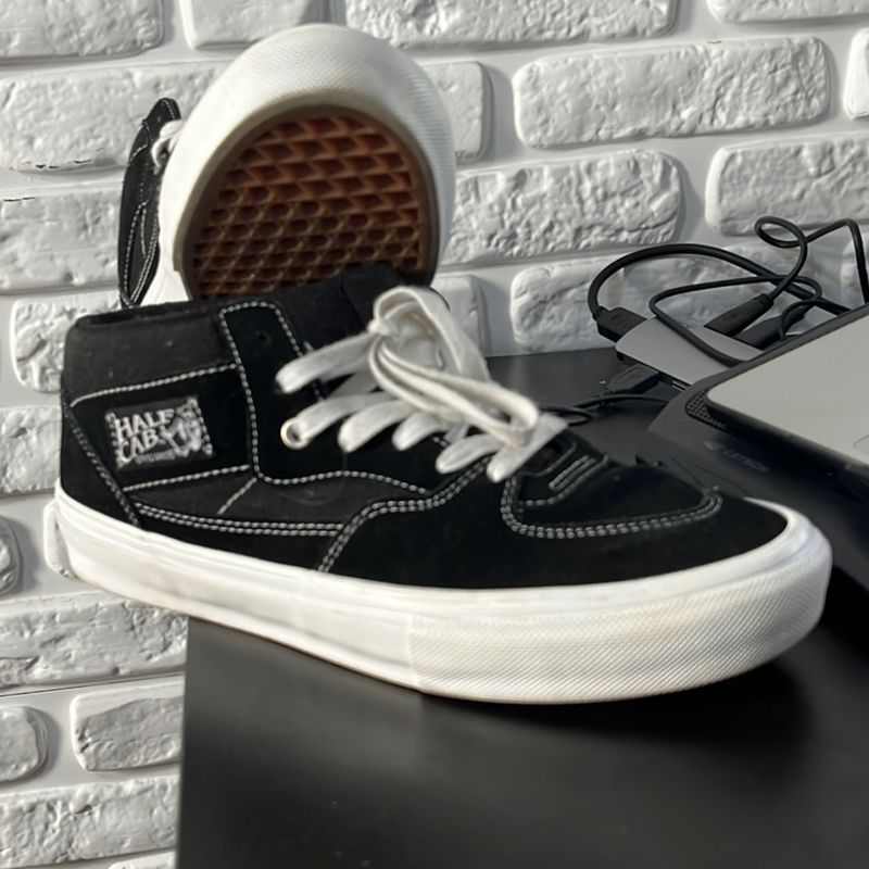 Vans half hotsell cab cinza