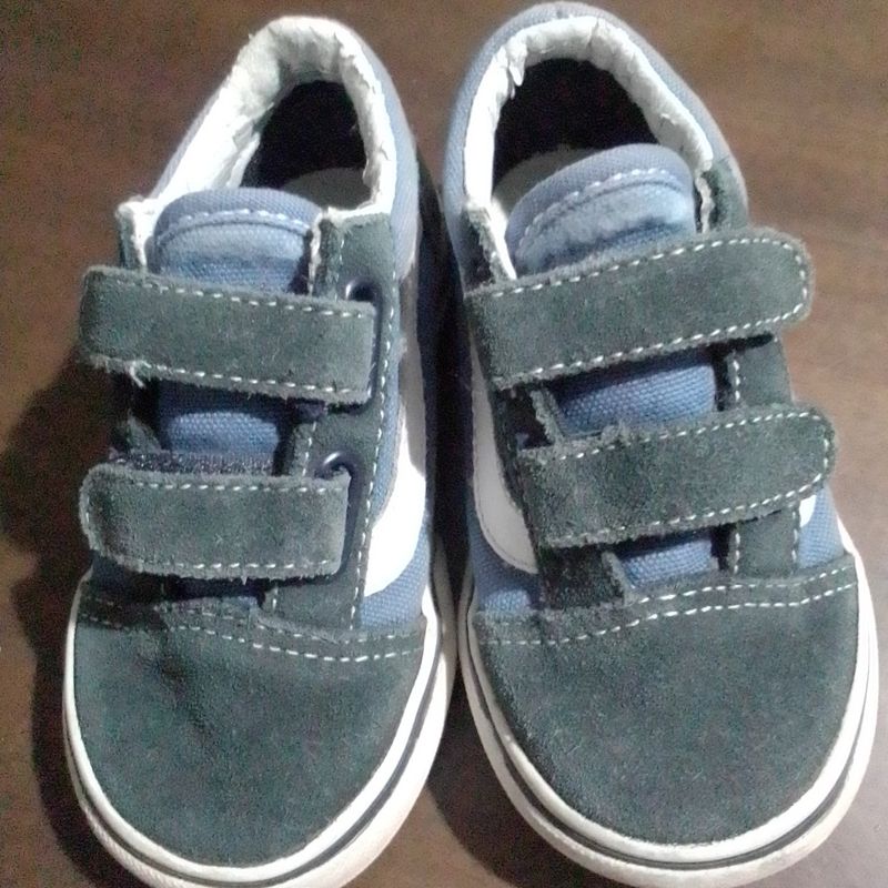 Tenis vans infantil tamanho hot sale 21