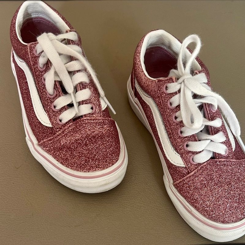 Tênis Vans Old Skaool Infantil Vermelho