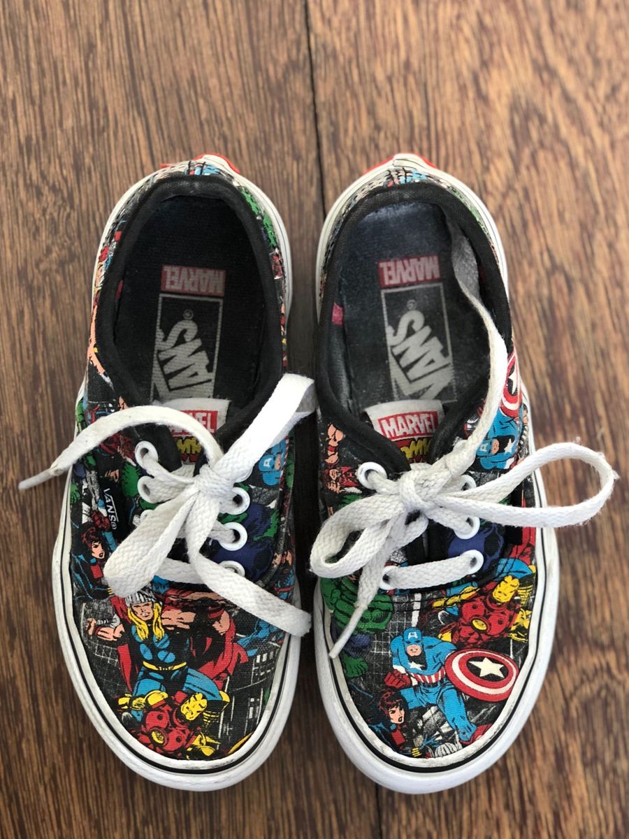 tenis vans super herois