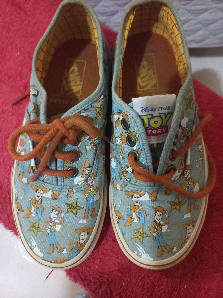 Tenis vans toy story infantil hotsell