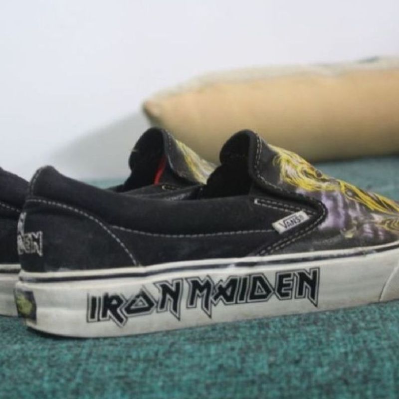 Tenis vans best sale iron maiden