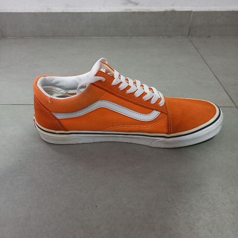 Vans laranja hot sale old skool