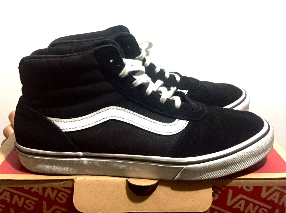 vans maddie hi preto