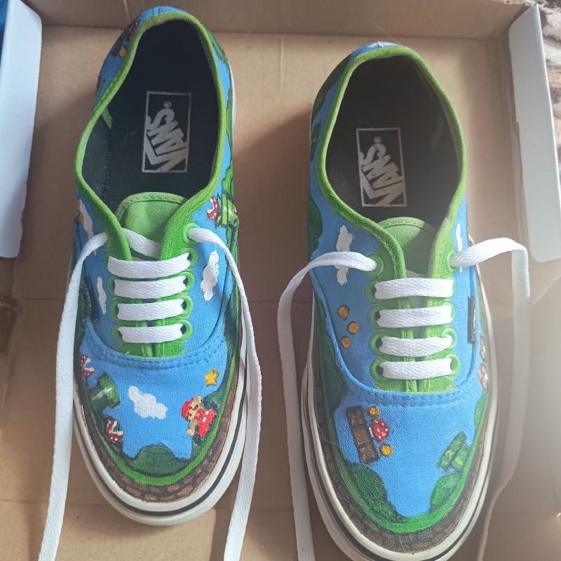 Tênis Vans Mario Bros | Tênis Feminino Vans Usado 87576797 | enjoei